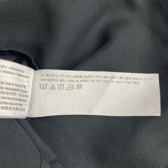 Abercrombie and Fitch Womens Size XXL Plunge Pleated Dress Black Fit & Flare NWT - Picture 11 of 13